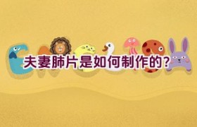 夫妻肺片是如何制作的？