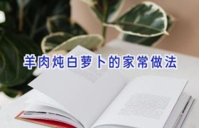 羊肉炖白萝卜的家常做法