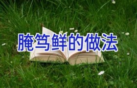 腌笃鲜的做法