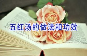 五红汤的做法和功效