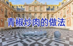 青椒炒肉的做法