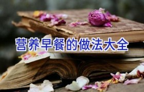营养早餐的做法大全