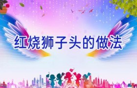 红烧狮子头的做法