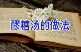 醪糟汤的做法
