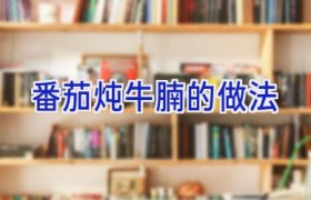 番茄炖牛腩的做法