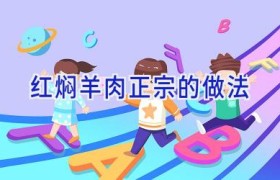 红焖羊肉正宗的做法