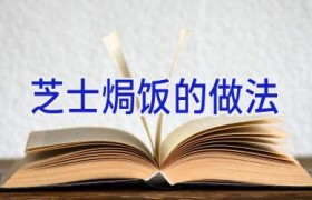 芝士焗饭的做法