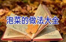 泡菜的做法大全
