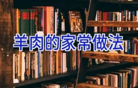 羊肉的家常做法