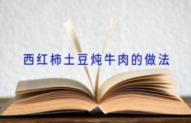 西红柿土豆炖牛肉的做法