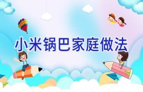 小米锅巴家庭做法