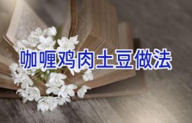 咖喱鸡肉土豆做法