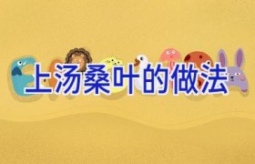 上汤桑叶的做法