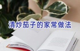 清炒茄子的家常做法