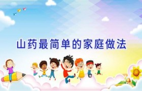 山药最简单的家庭做法