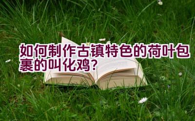 如何制作古镇特色的荷叶包裹的叫化鸡？插图