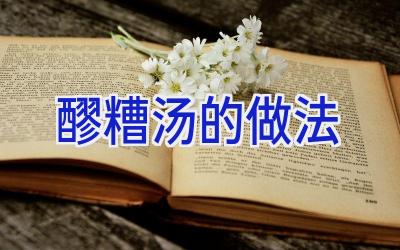 醪糟汤的做法插图