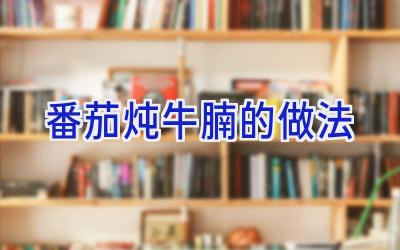 番茄炖牛腩的做法插图