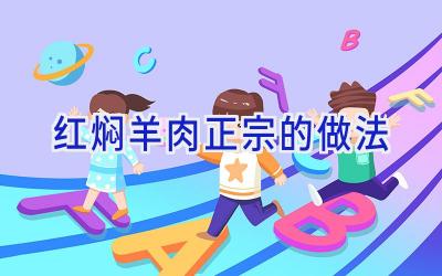 红焖羊肉正宗的做法插图