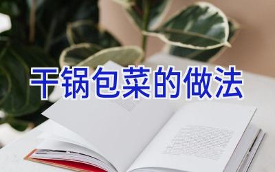 干锅包菜的做法插图
