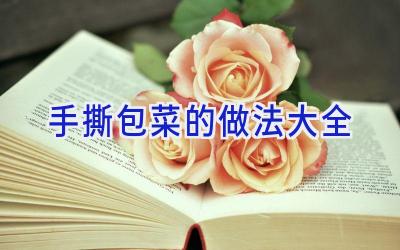 手撕包菜的做法大全插图