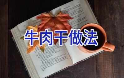 牛肉干  做法插图 牛肉干  做法插图