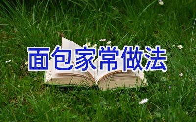 面包家常做法插图 面包家常做法插图